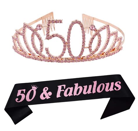 50th birthday crown for her|50th birthday crown ideas.